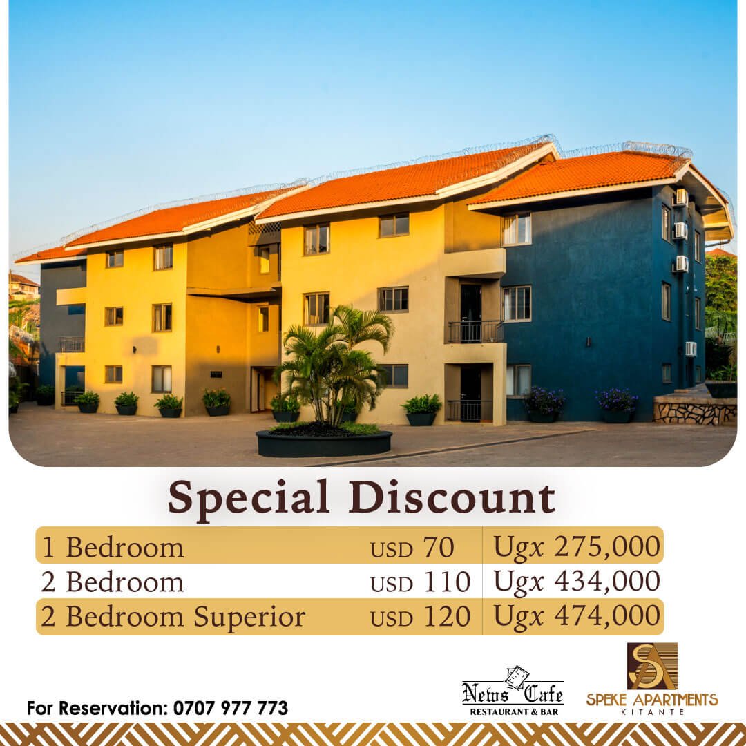 Speke APartments Kitante -Accomodation Special Discount